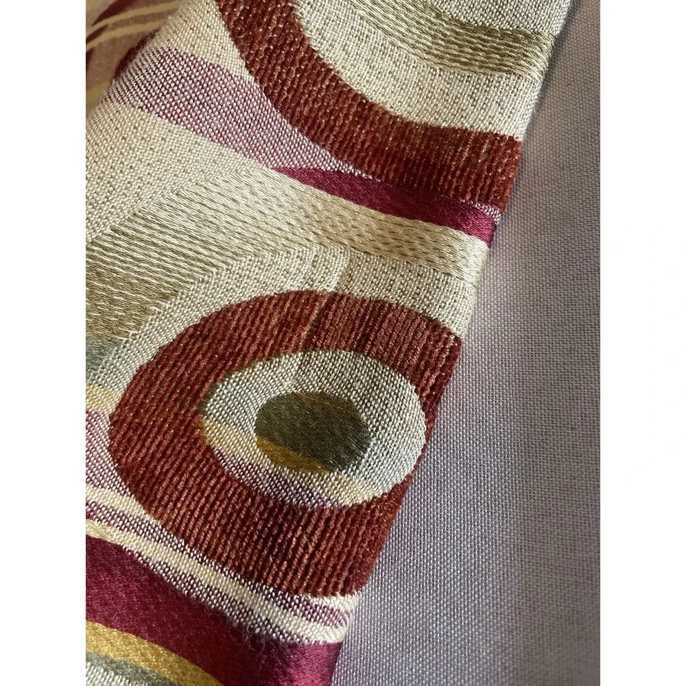 Vintage Newport Retro Geometric Circles Pillow Covers 19x19‎ Mid Century Modern